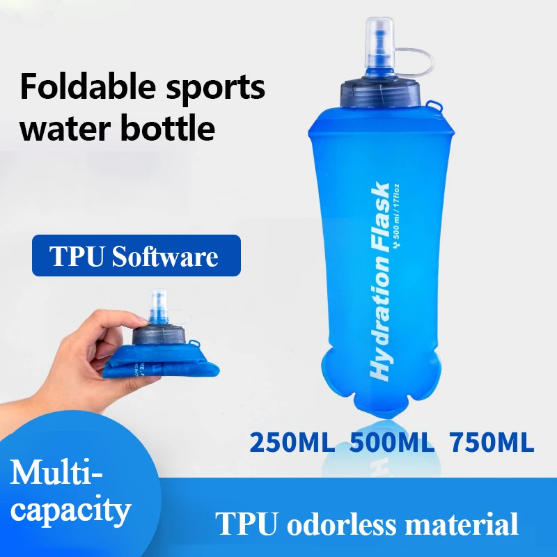 250ml 500ml 750ml Portable Fol - đánh giá và giá Water Bag Collapsible