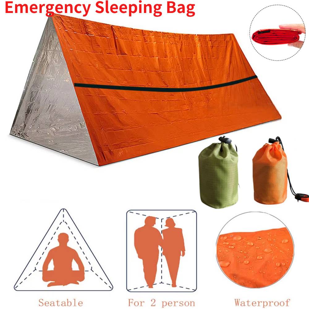 Portable Waterproof Emergency  - đánh giá và giá Emergency Mylar Tent