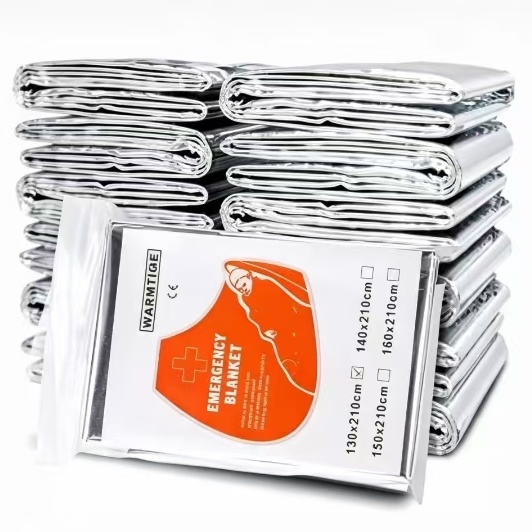 Mylar Thermal Emergency Blanke - đánh giá và giá Emergency Mylar Tent